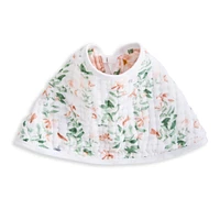 Bavoir Burpy en Mousseline de Coton - Jardin des Papillons