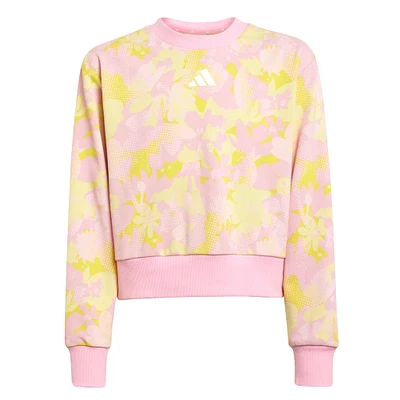 Gilet Ouaté Fleurs 7-16ans