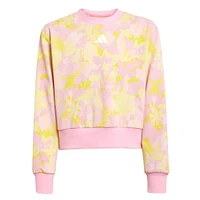 Gilet Ouaté Fleurs 7-16ans