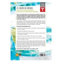 Bébé 21 jours de menu 0-2 ans