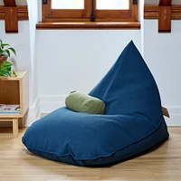 Lounge Junior Bean Bag  Paloma - Ocean Blue