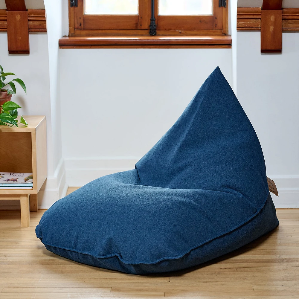 Lounge Junior Bean Bag  Paloma - Ocean Blue