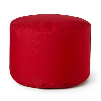 Pouf Repose-pieds Rond - Chili