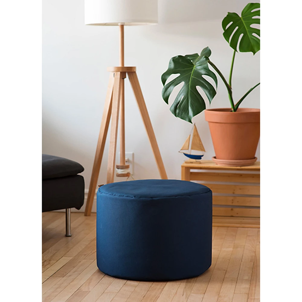 Pouf Ottoman - Navy Blue