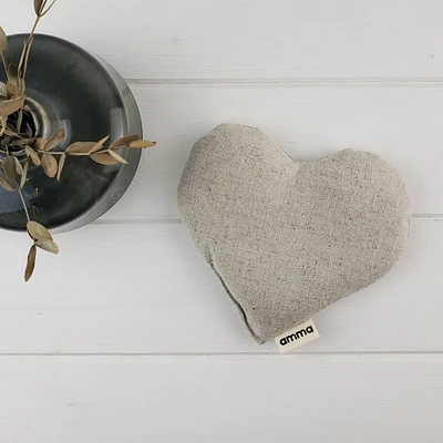 Heart Comfort Cushion Hemp - Sand