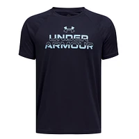 Tech Split Wordmark T-Shirt