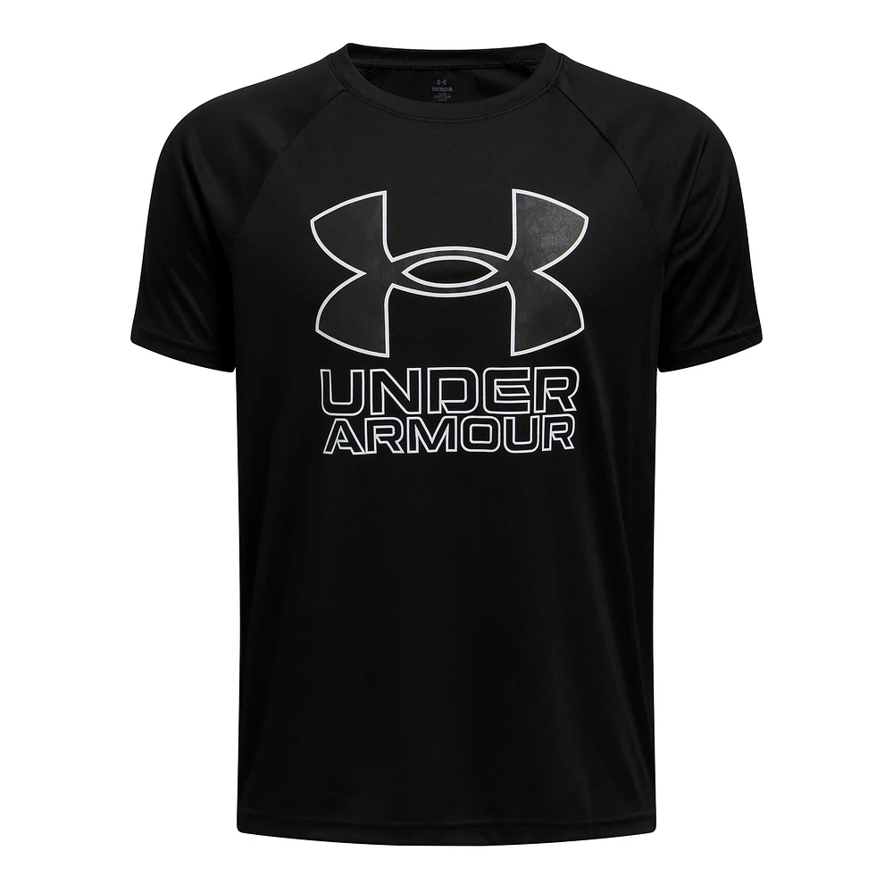 Tech Hybrid Print T-Shirt 8-16y