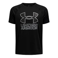 Tech Hybrid Print T-Shirt 8-16y