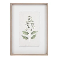 Flower Foliage Pattern Frame