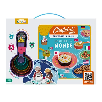 Coffret-Livre Les recettes du monde