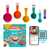 Coffret-Livre Les recettes du monde