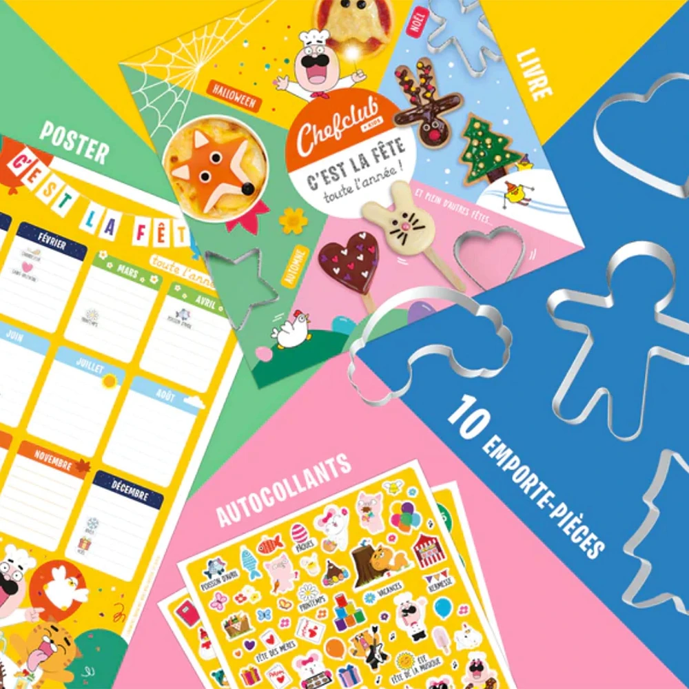 Coffret-Livre C'est la fête toute l'année