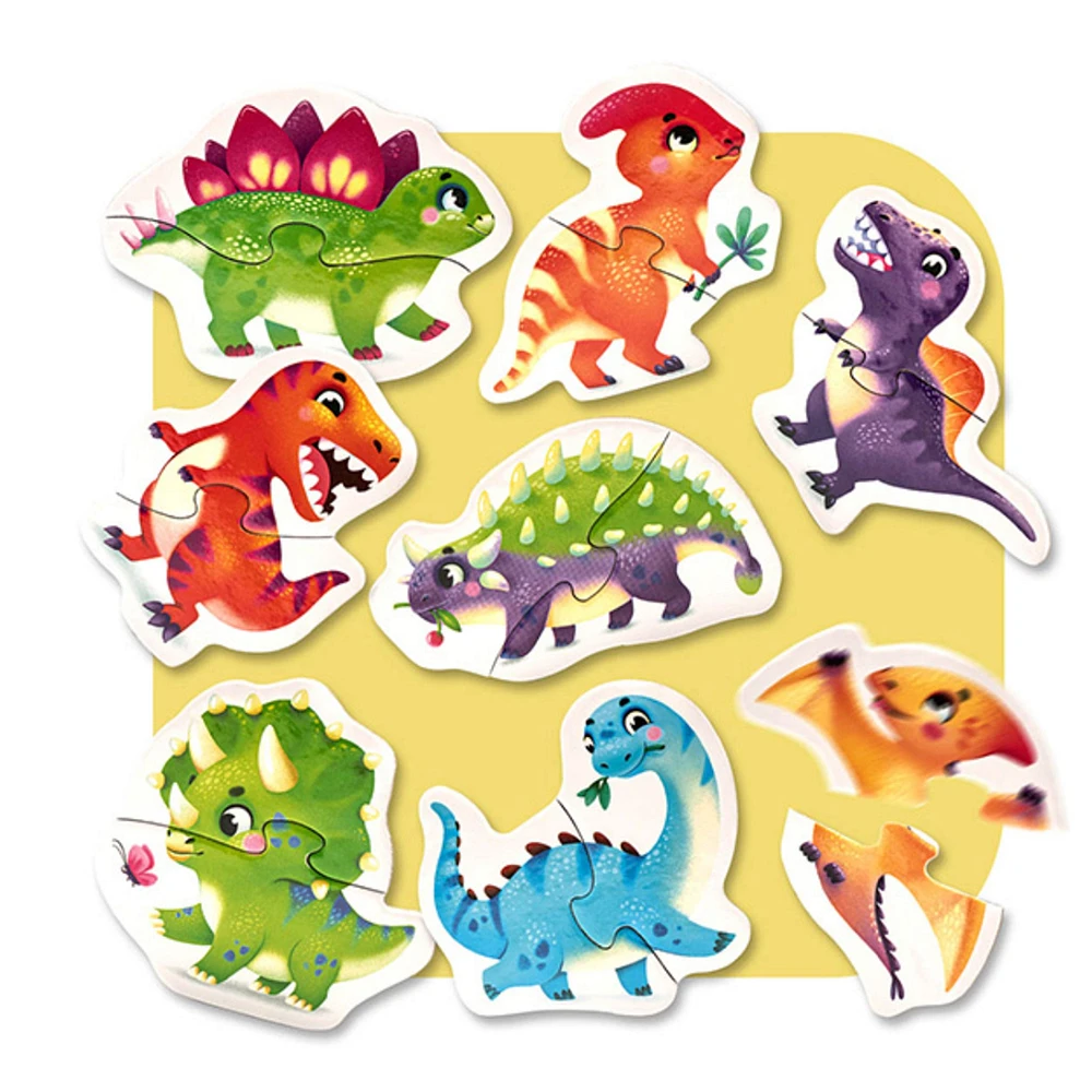 Puzzle Happy Dinosaurs