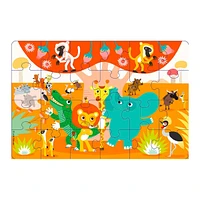 24-Piece Puzzle - Welcome to the Savannah