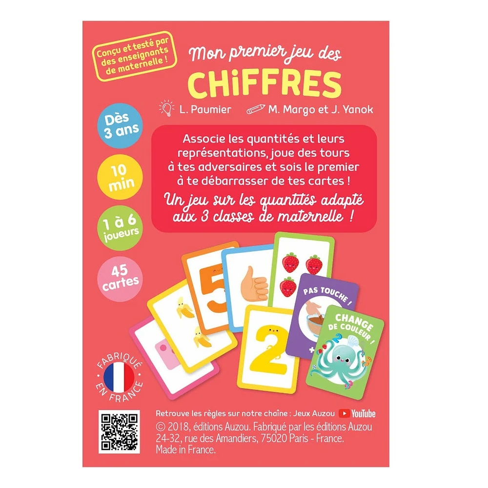 Mon Premier Jeu des Chiffres: apprendre les quantités !
