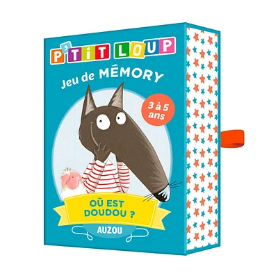 Jeu de Mémoire P'tit Loup : Où est doudou?
