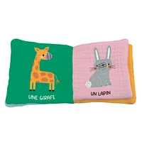 Livre en Tissu Les Animaux