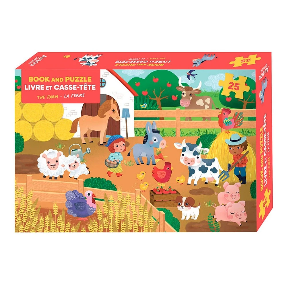 Book And Puzzle - The Farm