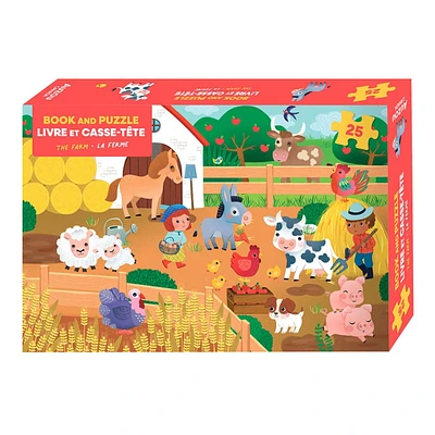 Book And Puzzle - The Farm