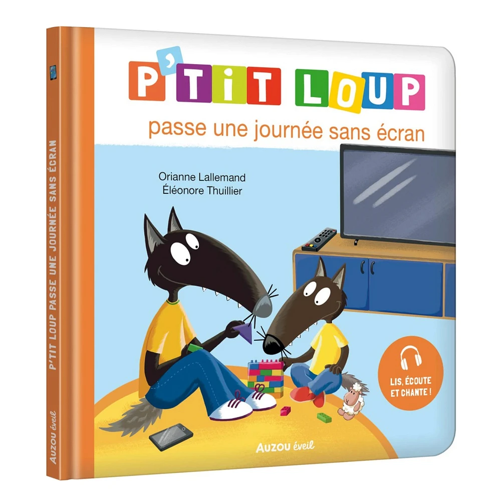 P'tit loup passe une journée sans écran