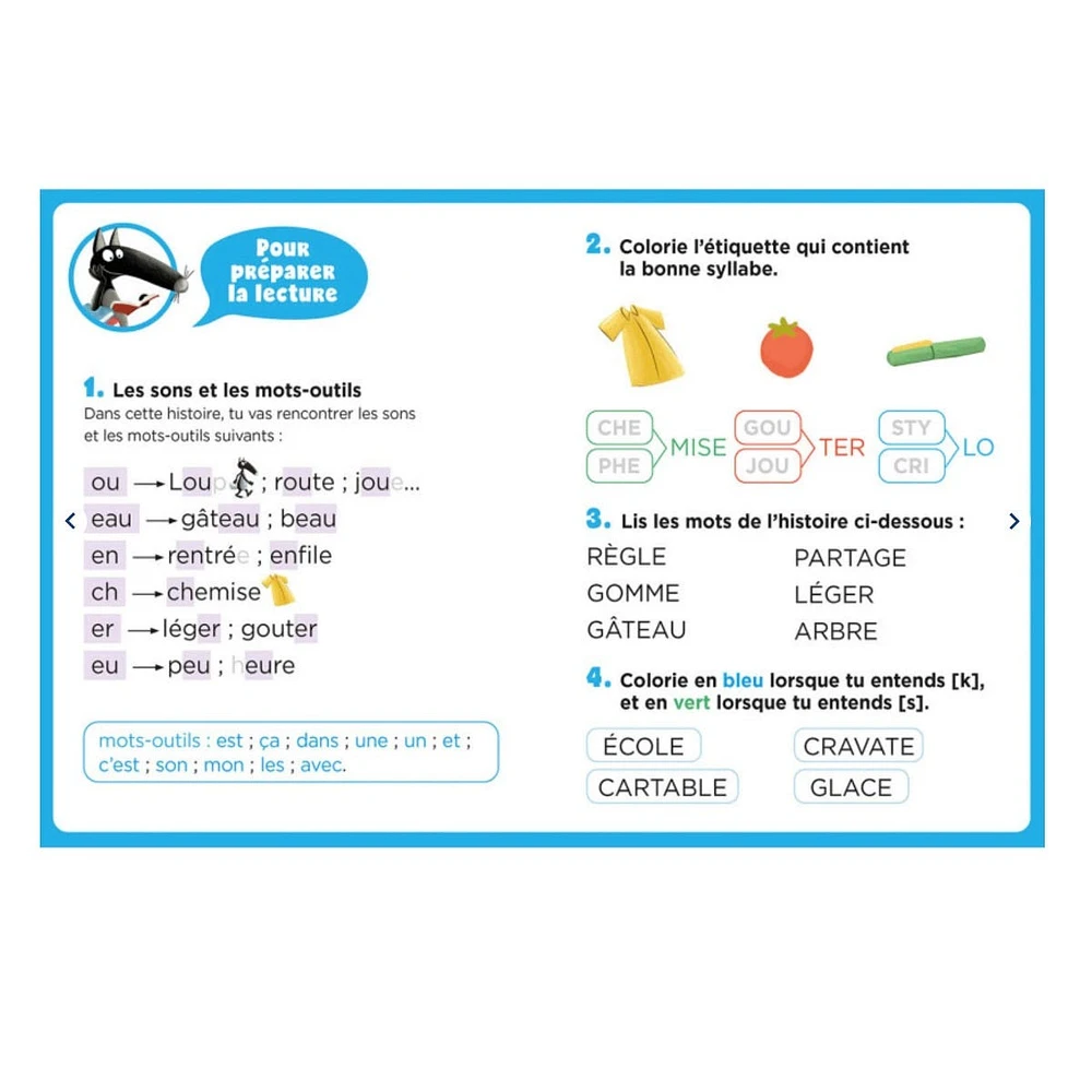 Mes Premières Lectures avec Loup - La rentrée des classes