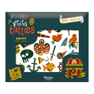 Tattoos Kit - Mes P'tits tattoos Pirates
