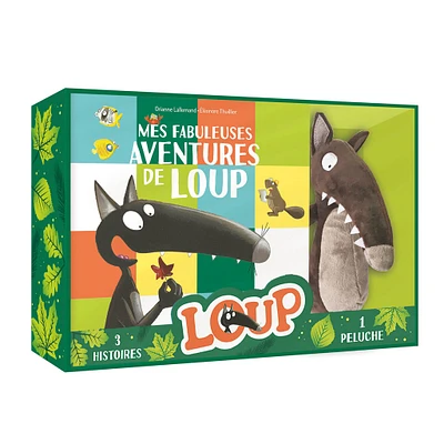 Mes Fabuleuses Aventures de Loup avec Peluche