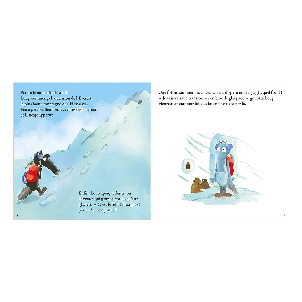 Mes Fabuleuses Aventures de Loup avec Peluche