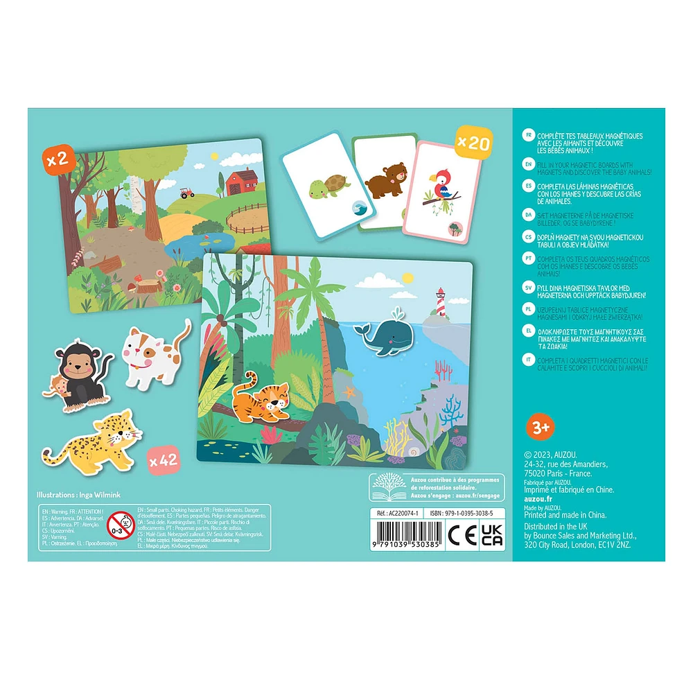 Mon Petit Coffret Aimanté Les Bébés Animaux
