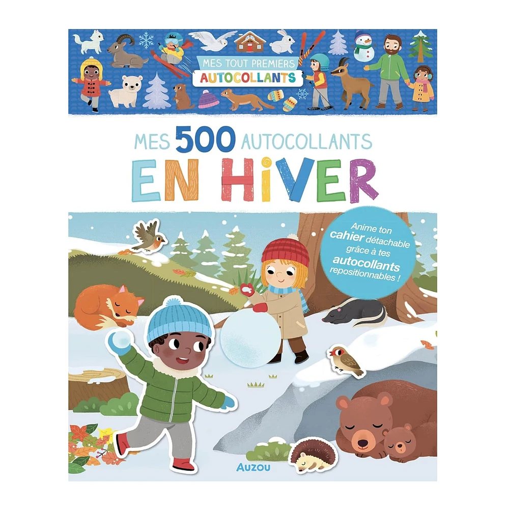 Mes 500 Autocollants En Hiver