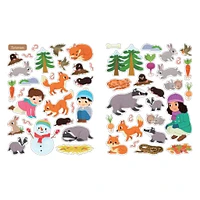 Mes 500 Autocollants En Hiver