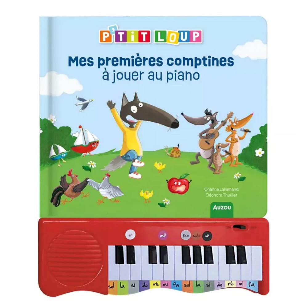 Mes Premières Comptines A Jouer Au Piano - P'Tit Loup