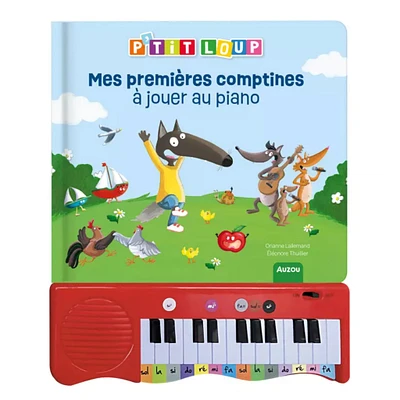Mes Premières Comptines A Jouer Au Piano -  P'Tit Loup