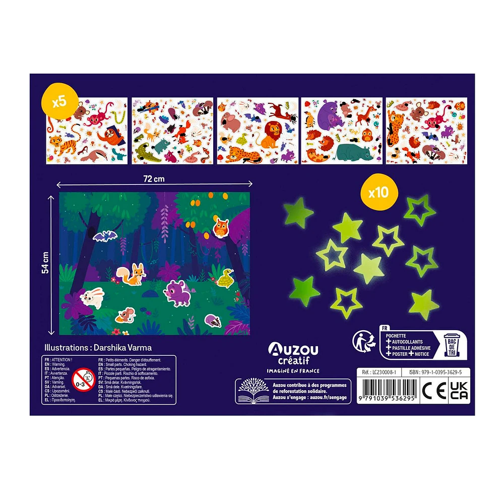 Mes 200 Autocollants phosphorescents