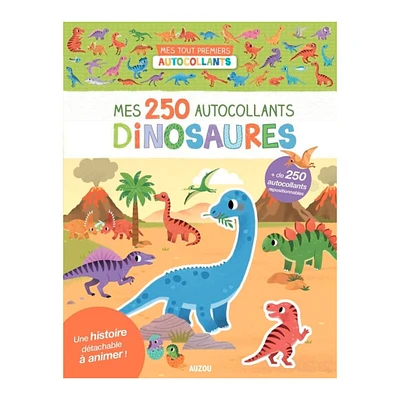 Mes 250 Autocollants Dinosaures