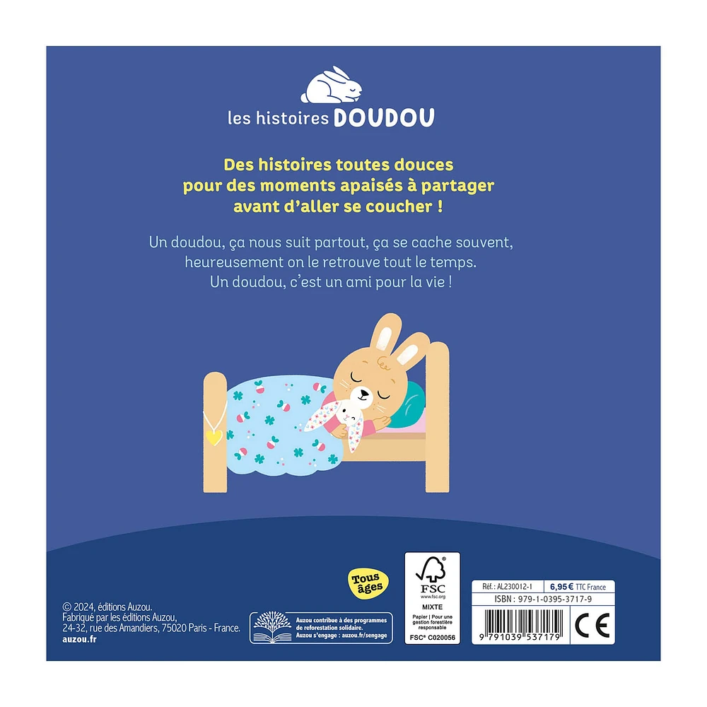 Mon Doudou Lapin Mon Ami Pour la Vie