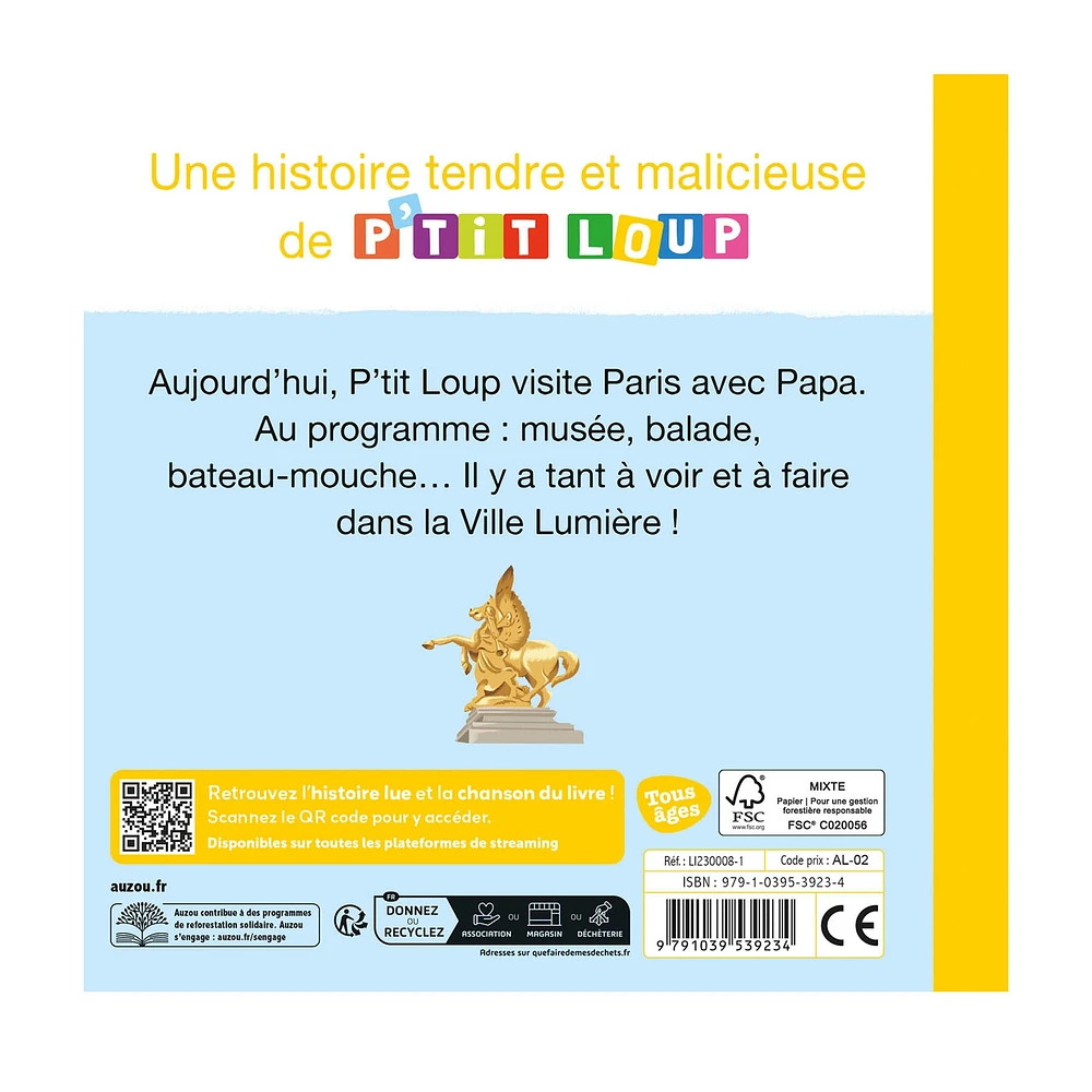 P'tit Loup Visite Paris