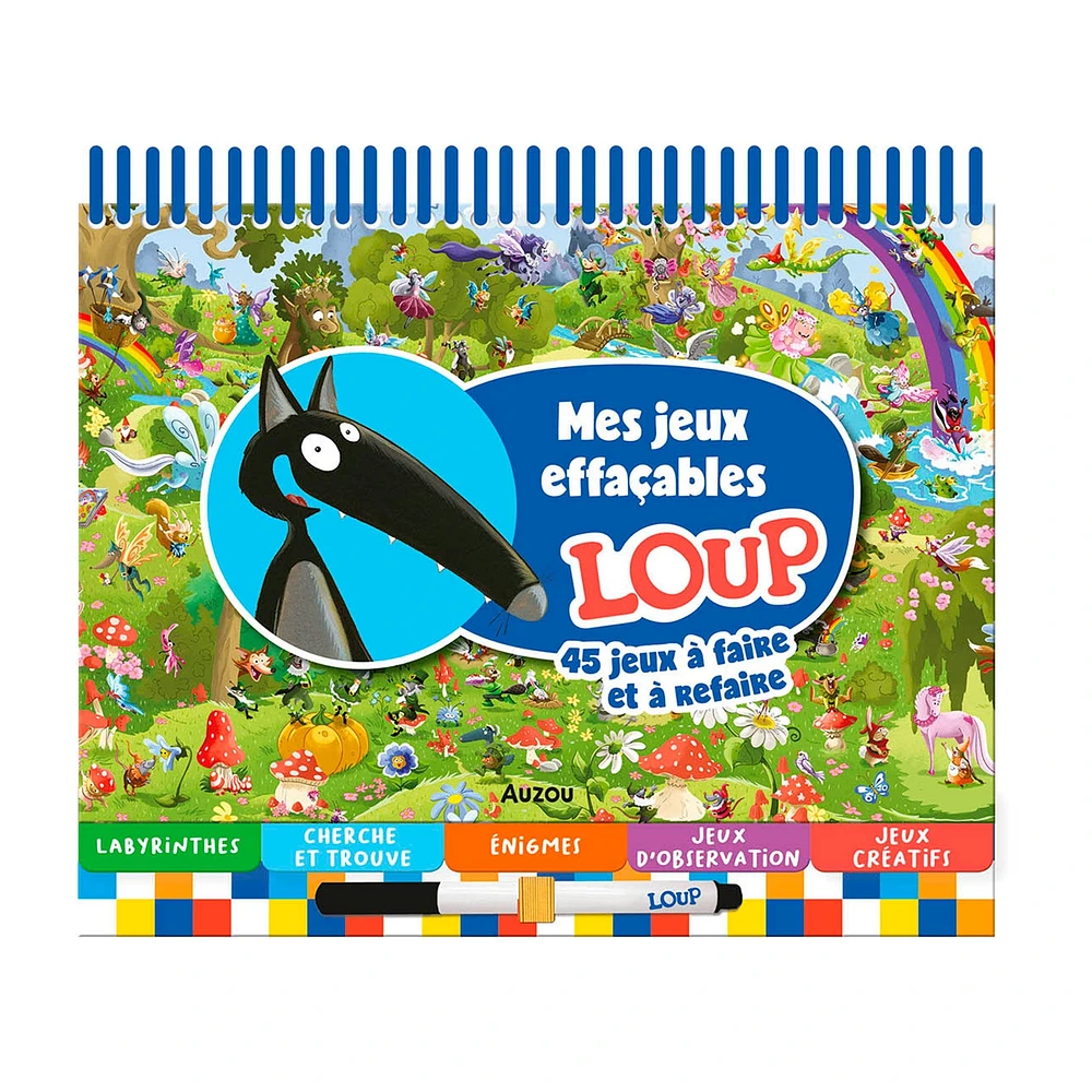 Mes Jeux Effaçables - Loup