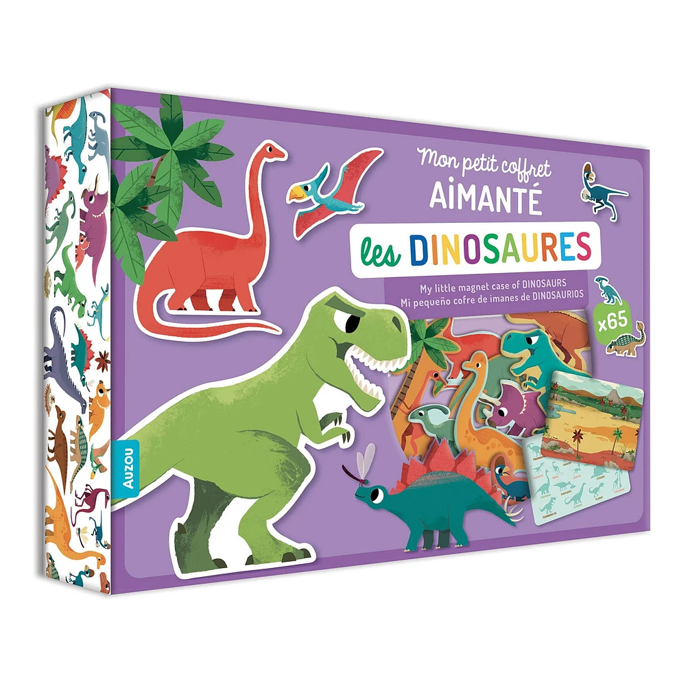 Mon Petit Coffret Aimanté- Les Dinosaures