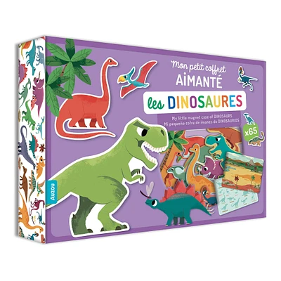Mon Petit Coffret Aimanté- Les Dinosaures