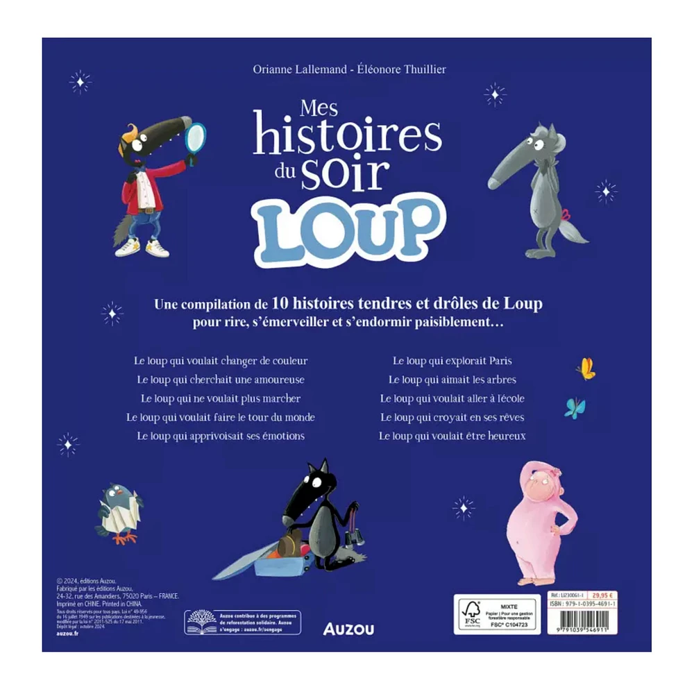 Mes Histoires Du Soir Loup