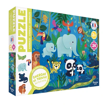 Puzzle Seek & Find - Animals 