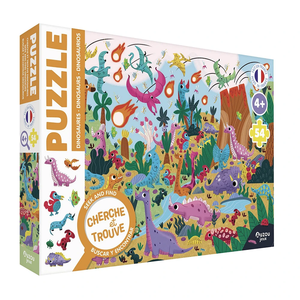 Puzzle Seek And Find - Dinosaurs