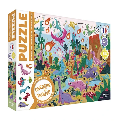 Puzzle Seek And Find - Dinosaurs