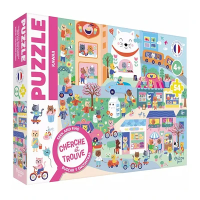 Puzzle Seek And Find - Kawaii