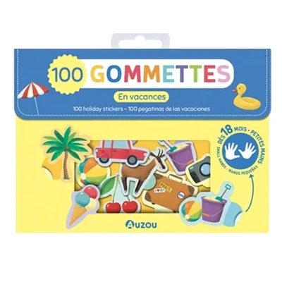 Ma Pochette de Gommettes - 100 Autocollants des Vacances