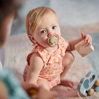 Ultra Air Pacifier 0-6m Lilac Sun/Green Rainbow 2-pack