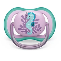Ultra Air Pacifier 6-18m Puffer Fish / Sea Horse 2-pack