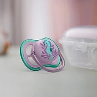 Ultra Air Pacifier 6-18m Puffer Fish / Sea Horse 2-pack