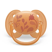 Suce Ultra Douce 6-18 mois Chiot Violet / Feuilles Orange (2)